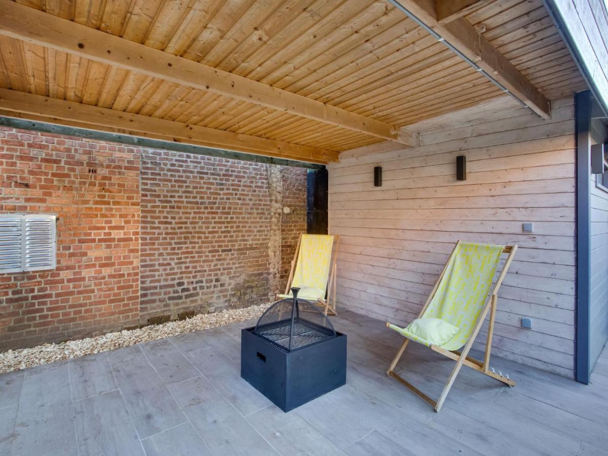 Modern Holiday Home In Scherpenheuvel With Infrared Sauna المظهر الخارجي الصورة